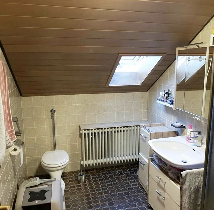 Badmodernisierung - Vorher